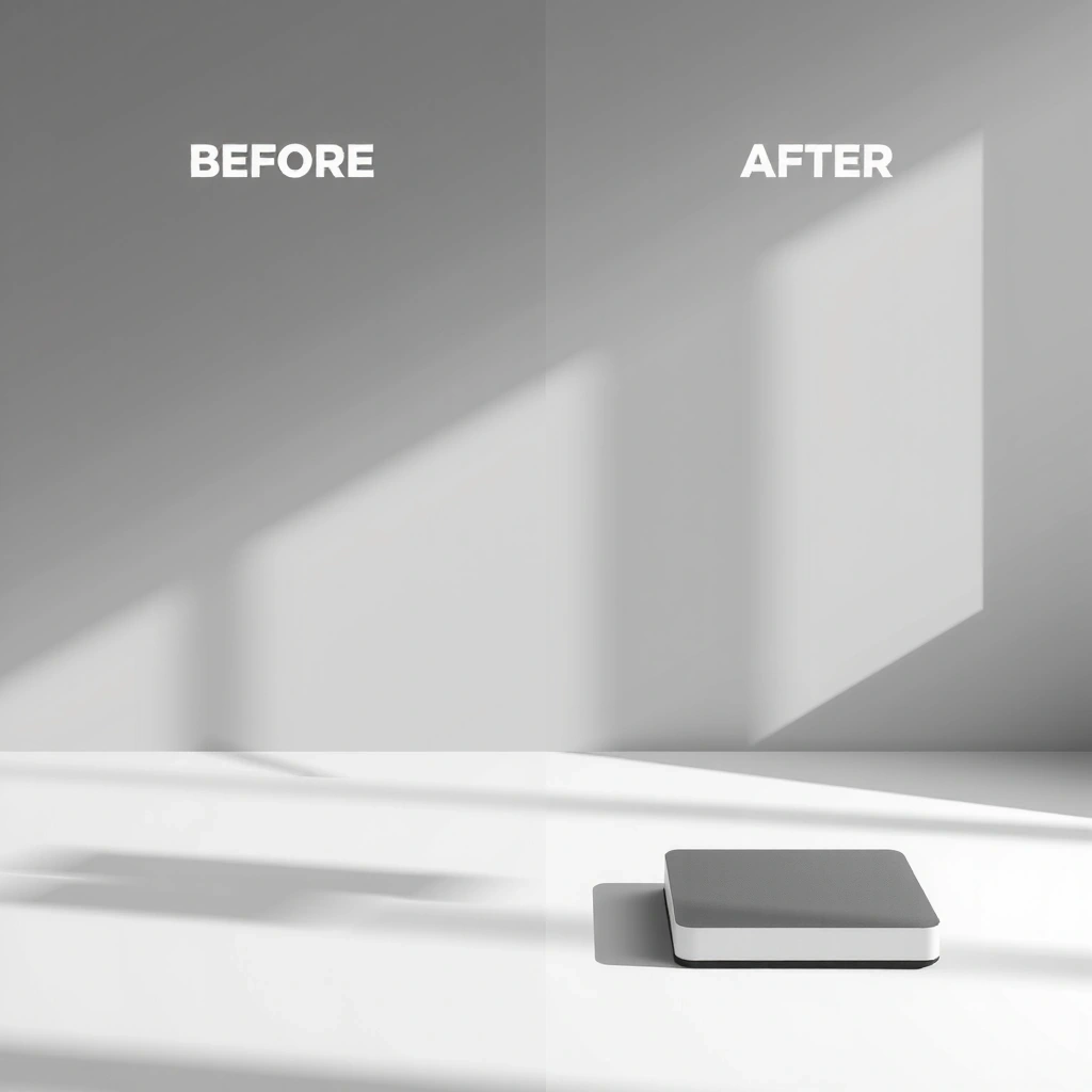 ShopFlow redesign before and after comparison